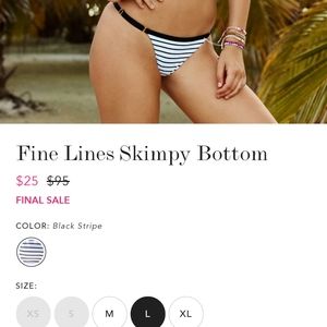 New in bag with tags on - bikini bottoms